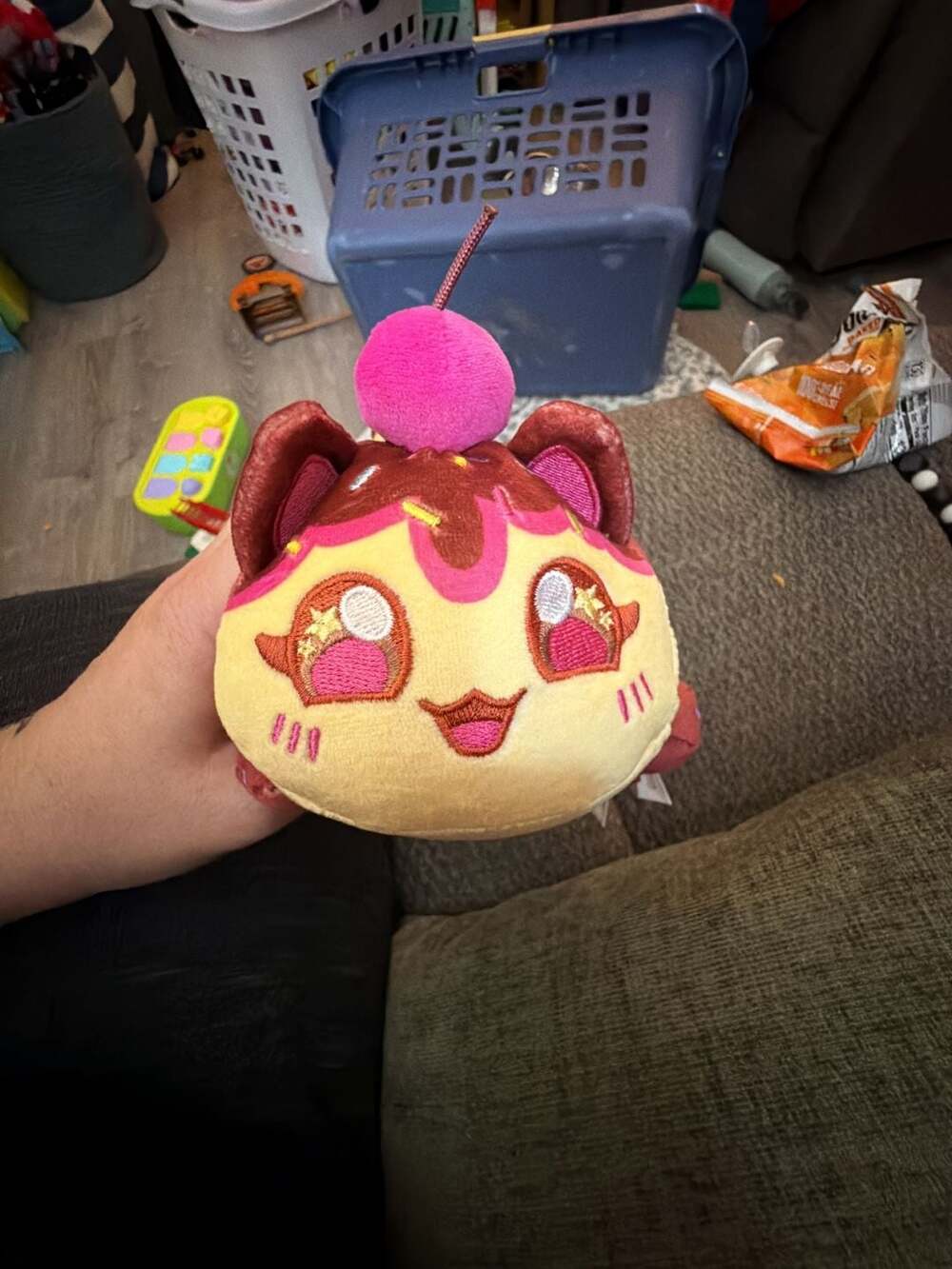 Aphmau MeeMeows Carnival Treats Litter 7 Sundae Cat 6-Inch Plush